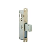 Global Door Controls 1-1/8 in. Aluminum Deadlock Function Mortise Lock TH1101-1-1/8-ALM